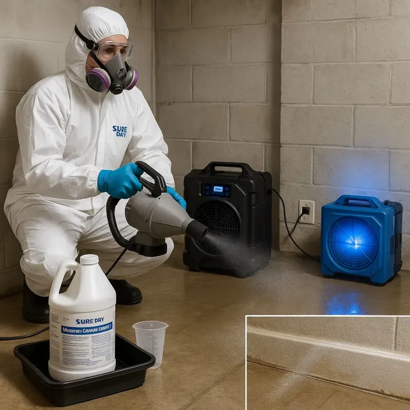 Sanitization and Odor Removal process in Jesup, IA