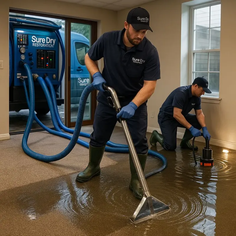 Water Extraction and Removal process in Jesup, IA